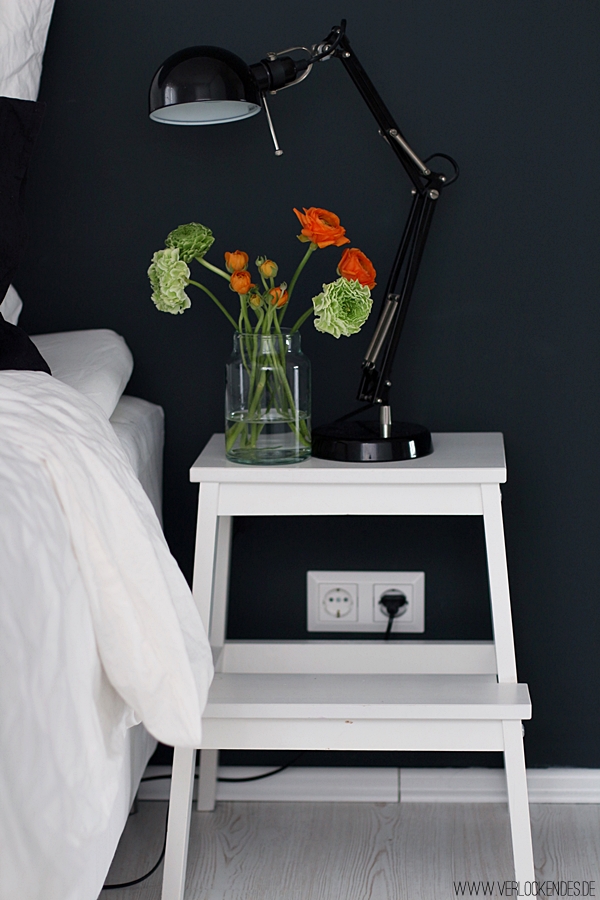Verlockendes...: Schlafzimmer News + Neue Lieblingsuhr + Schwarze Wände
