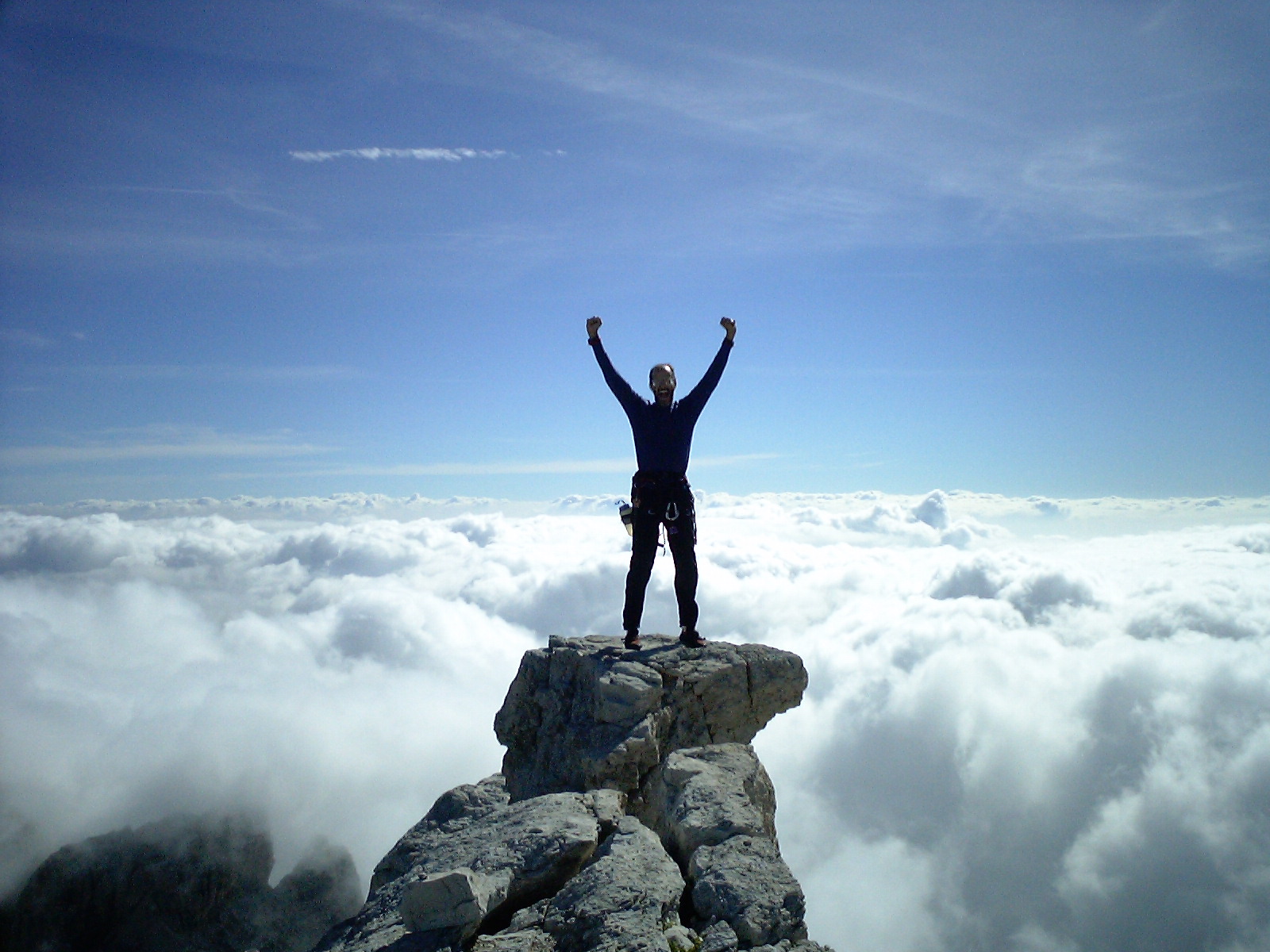 I now know I will never again feel lonely at the top.