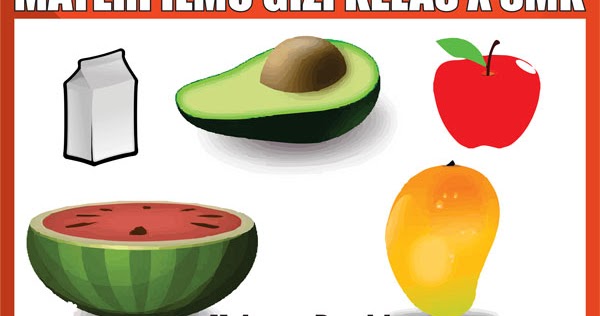 Materi Ilmu Gizi Kelas 10 Smk Semester 1 2 Lengkap