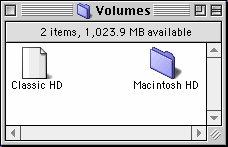 No CD volumes in the /Volumes directory