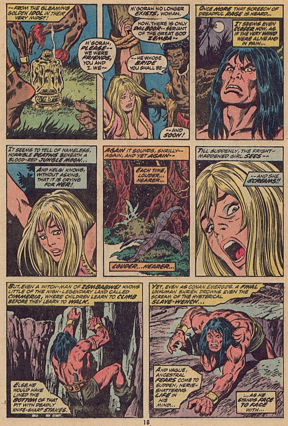Read online Conan the Barbarian (1970) comic -  Issue #28 - 14