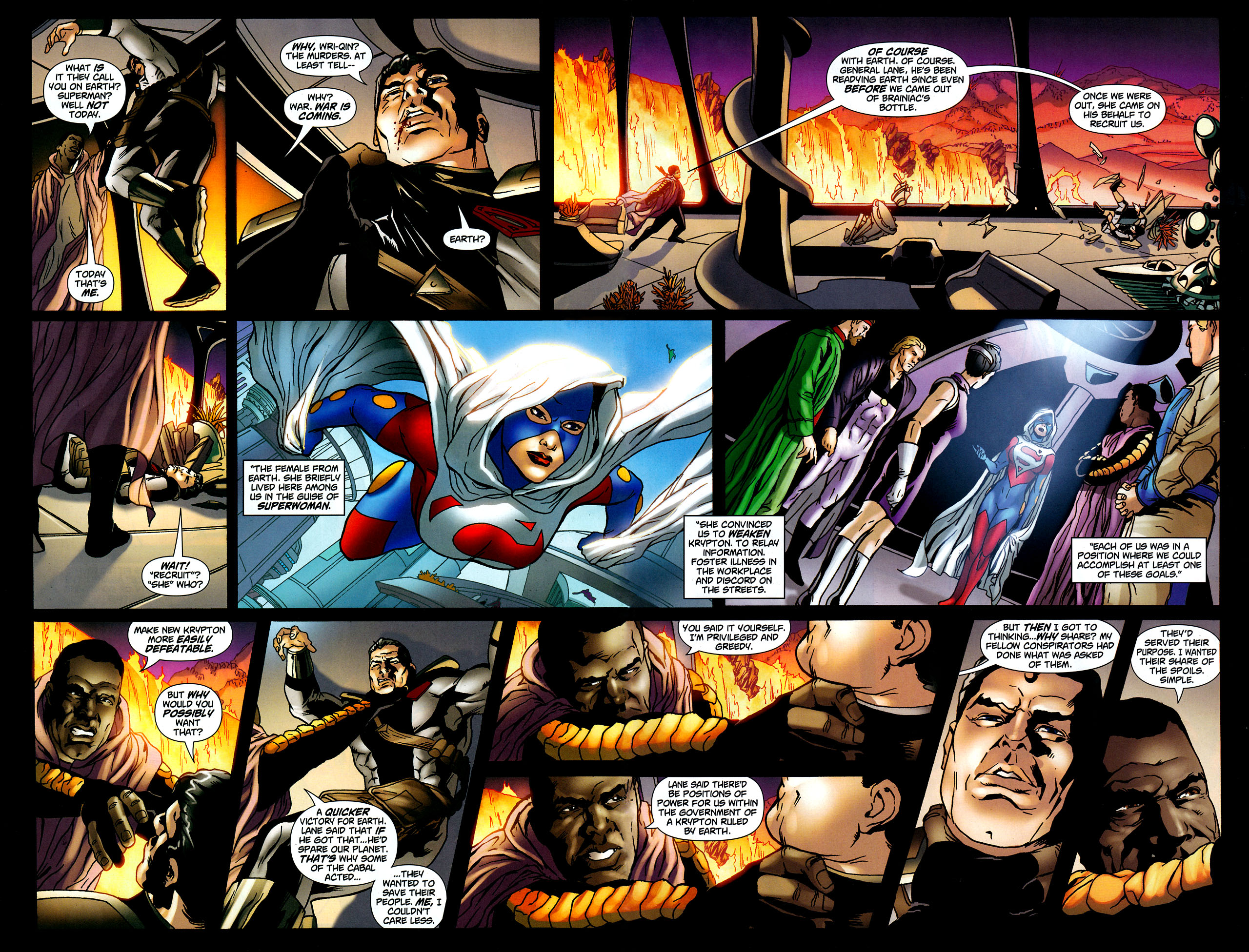 Read online Superman: World of New Krypton comic -  Issue #12 - 14