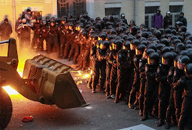 Fiesta, revolución y muerte en Ucrania