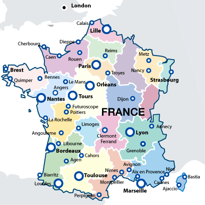 Best Restaurants In France Map Best Restaurants In France Map