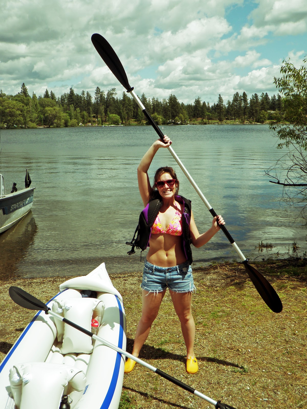 Life's Little FAVors Kayaking at Silver Lake