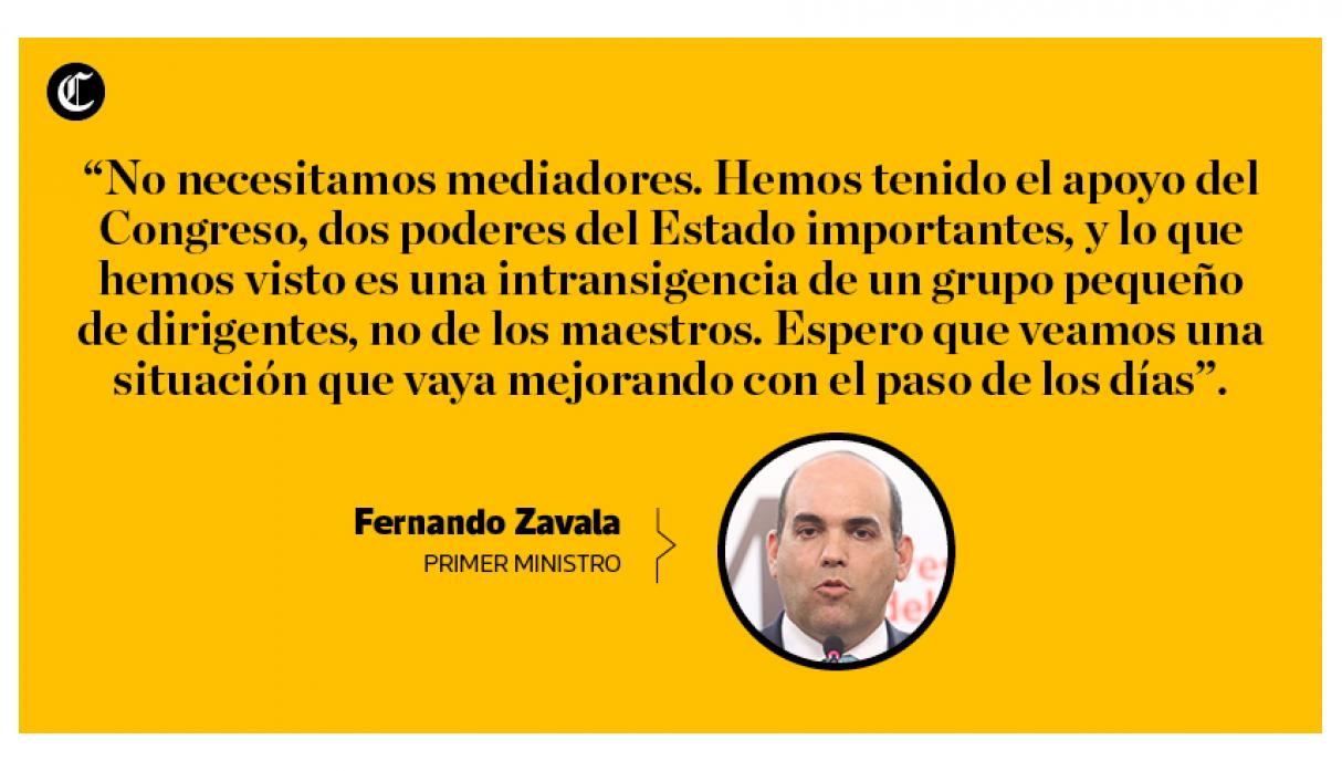 Esto dijo Fernando Zavala sobre la aprobación de PPK, la huelga de maestros y su bancada Esto dijo Fernando Zavala sobre la aprobación de PPK, la huelga de maestros y su bancada