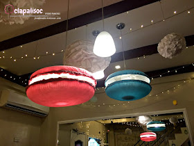 Macaron lamps from Mrs Grahams Cafe