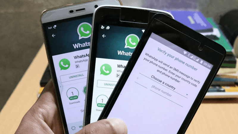 how to change number in whatsapp