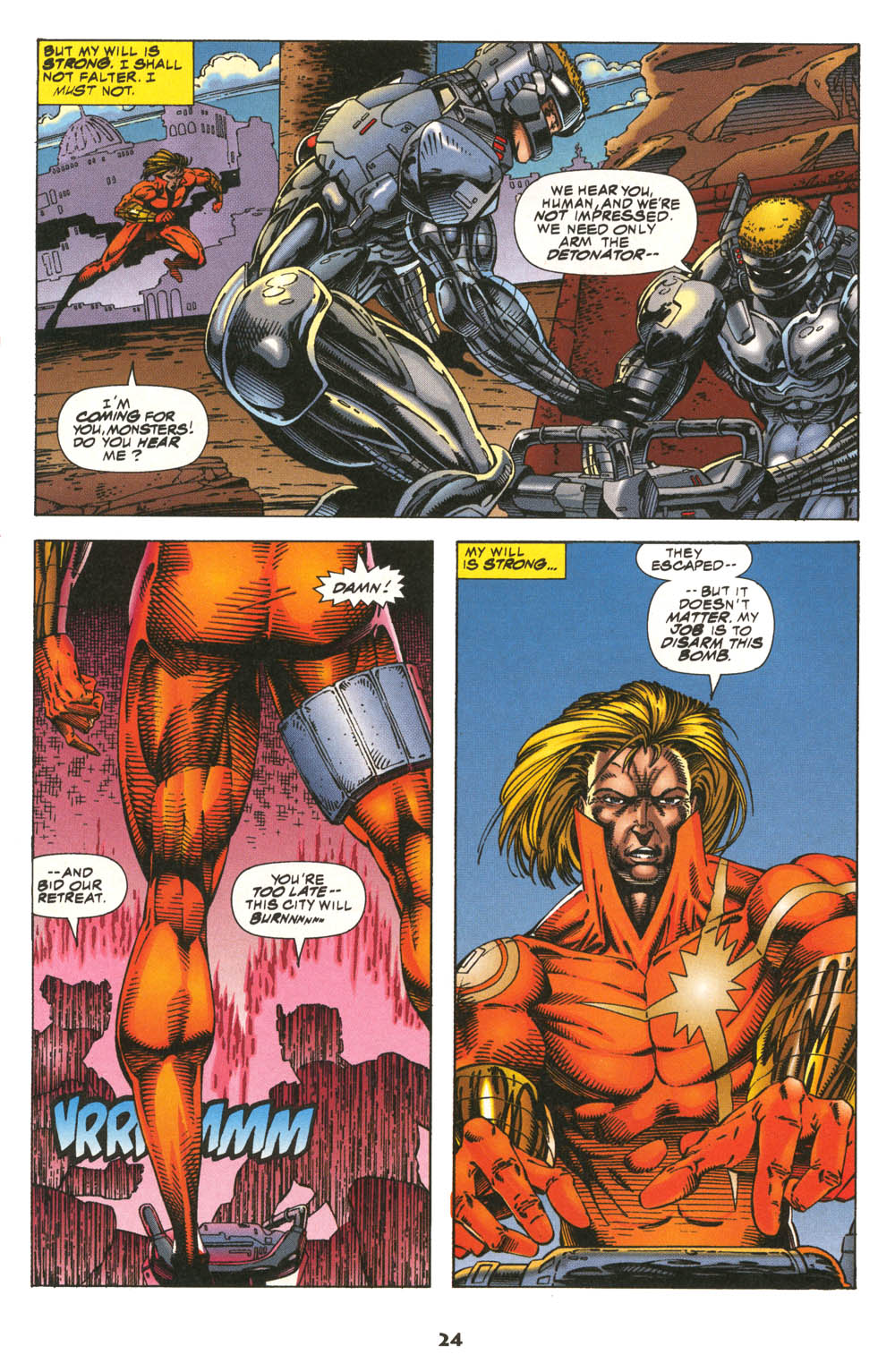 Read online Stormwatch (1993) comic -  Issue #9 - 26