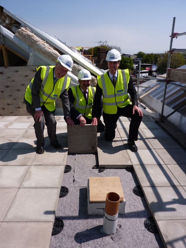About Dunstable Topping Out Ceremony for the New Incubator in Brewers