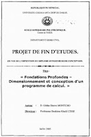 projet de fin d'étude bâtiment