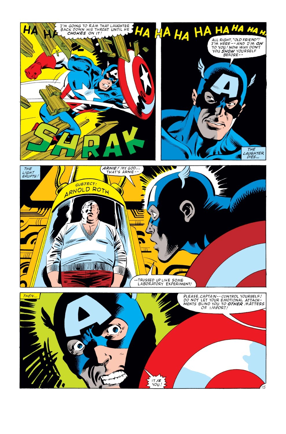 Read online Captain America (1968) comic - Issue #276 - 16