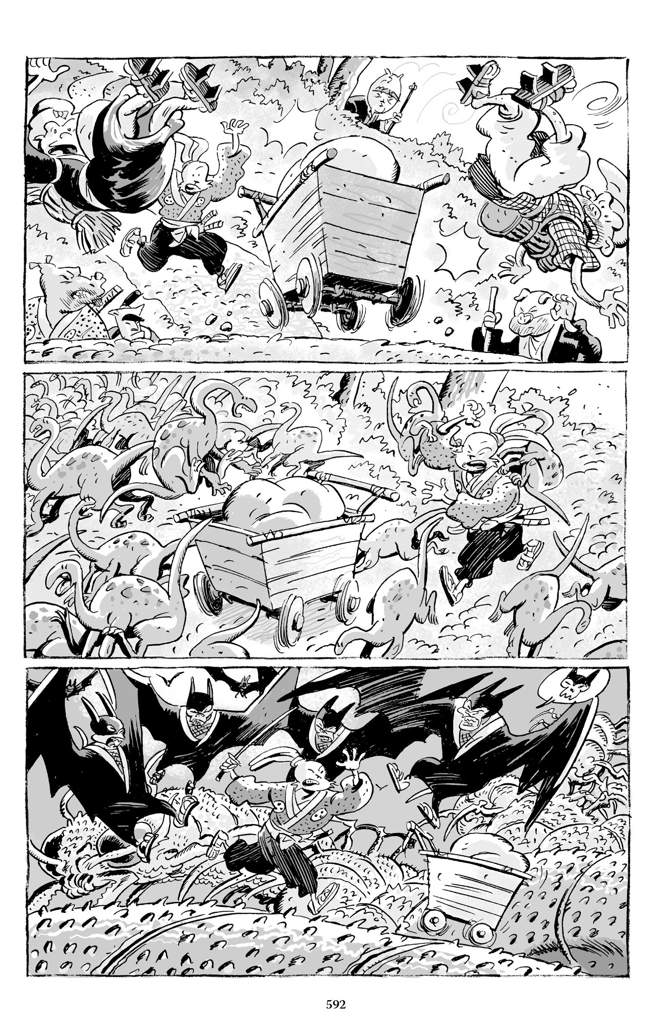 Read online The Usagi Yojimbo Saga comic -  Issue # TPB 6 - 587