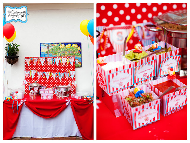 Kara s Party Ideas Circus Time Birthday Party   - 69