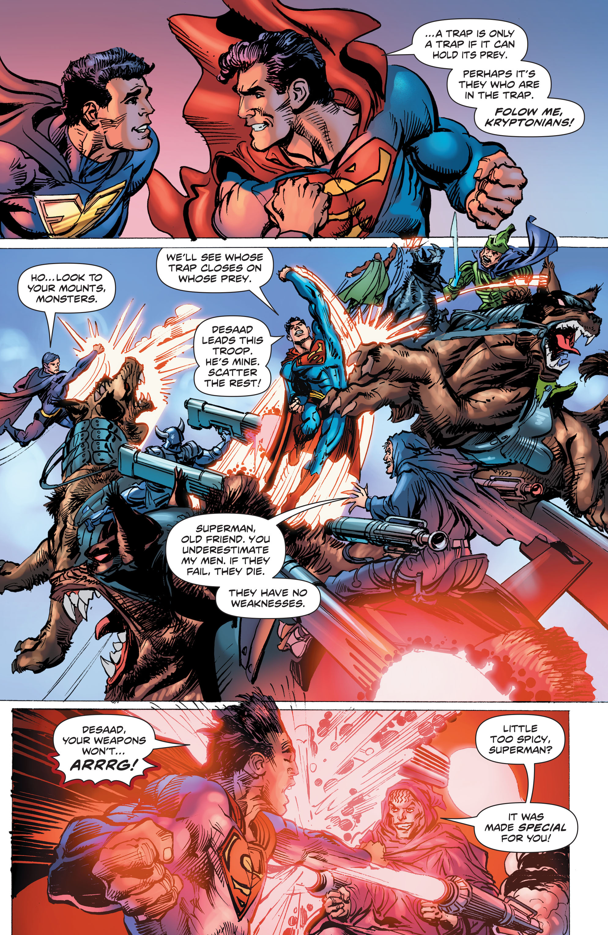 Read online Superman: The Coming of the Supermen comic -  Issue #3 - 17