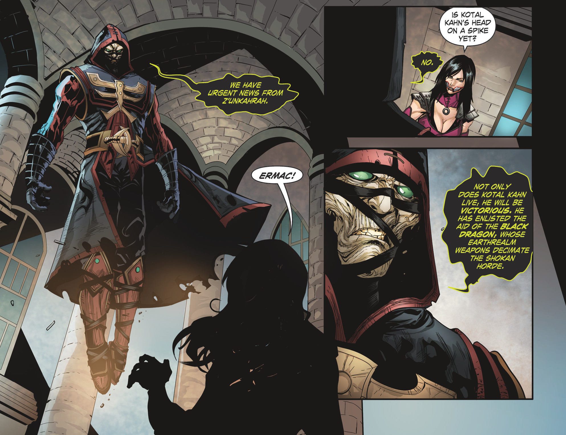 Read online Mortal Kombat X [I] comic -  Issue #21 - 5