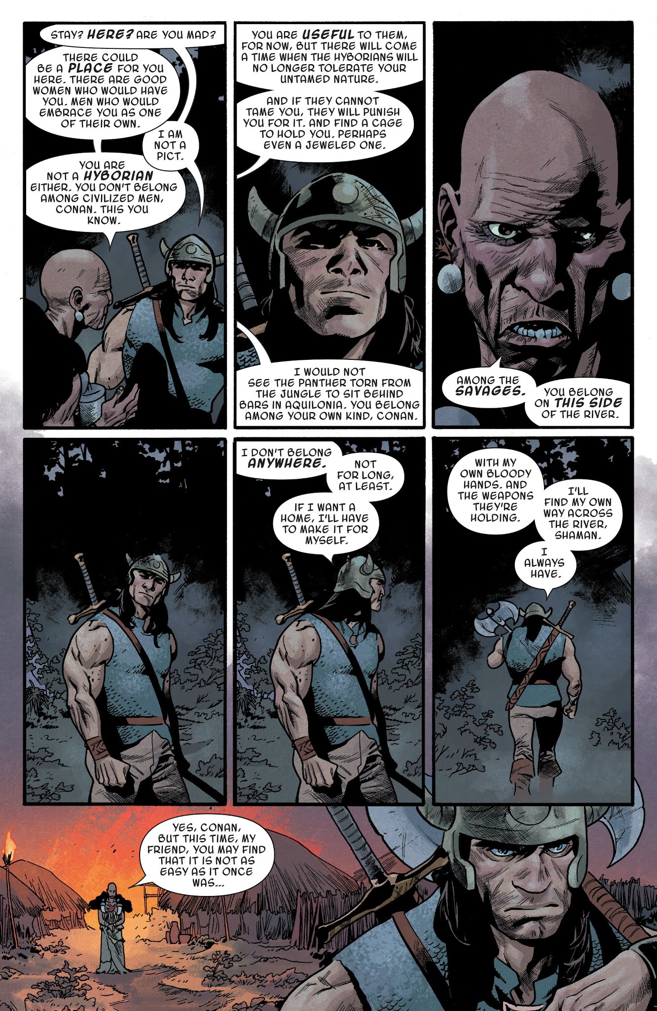 Read online Conan the Barbarian (2019) comic -  Issue #2 - 22