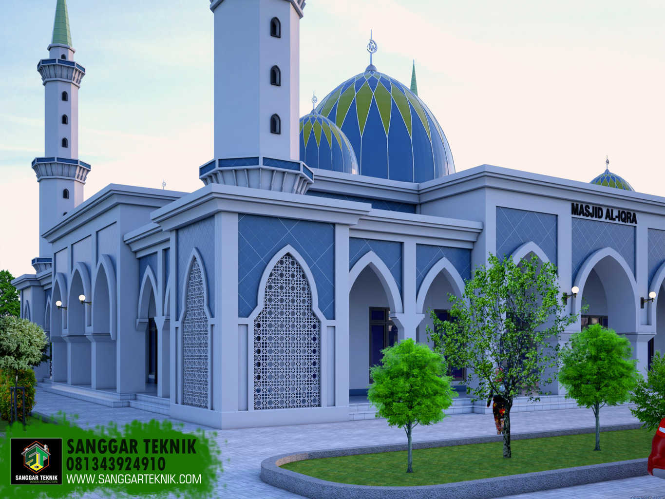  Desain  Masjid  Minimalis  Modern  Inspirasi Desain  Rumah 2021