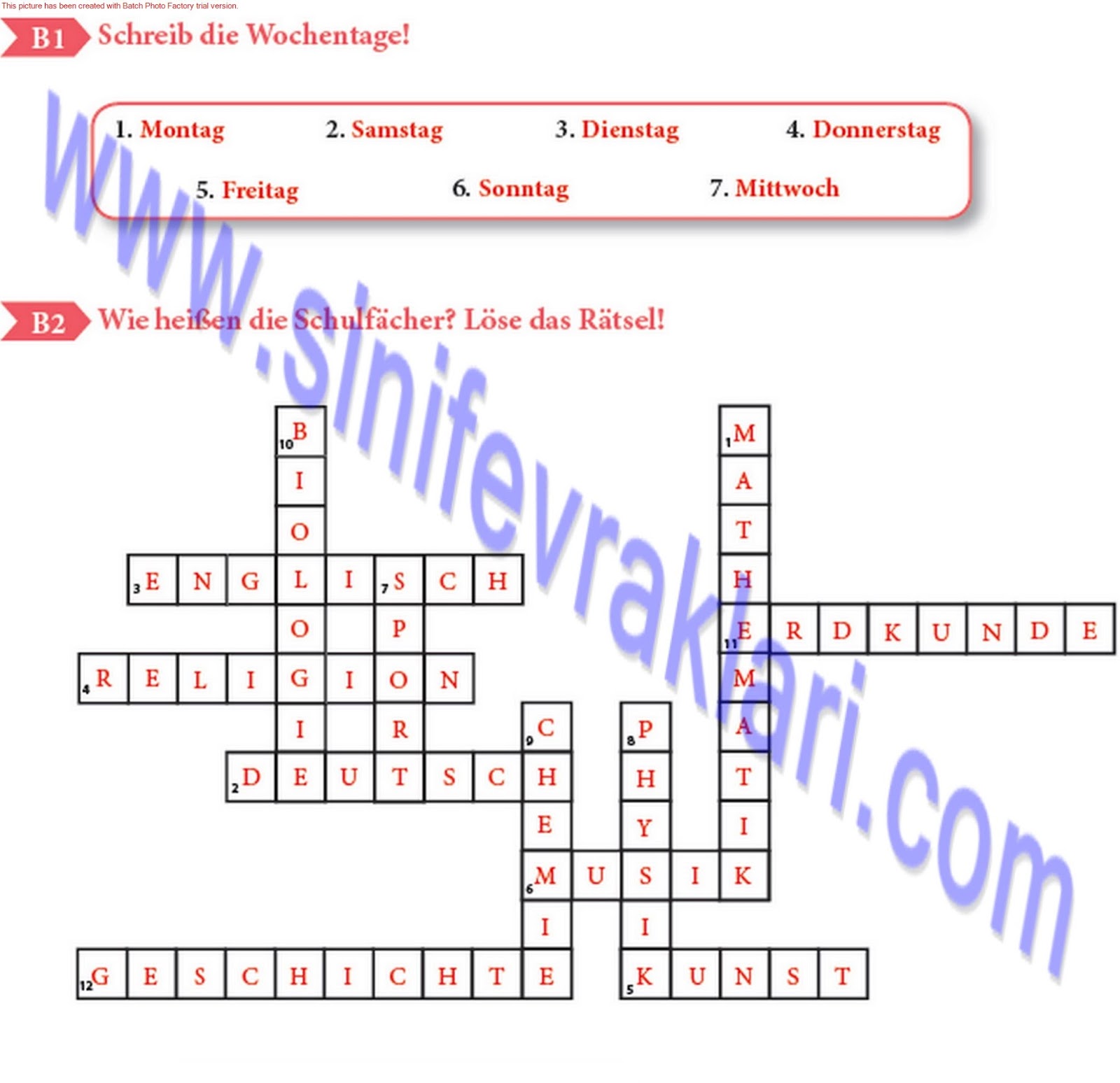 9 Sinif Almanca Ders Kitabi Cevaplari Koza Yayincilik Plus Deutsch Dersmekani Com