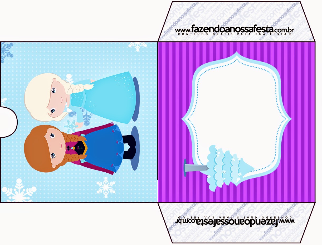 Frozen Niñas en Navidad: Etiquetas Candy Bar para Imprimir Gratis. Etiqueta Funda de CD´s para imprimir gratis de Frozen Niñas en Navidad.