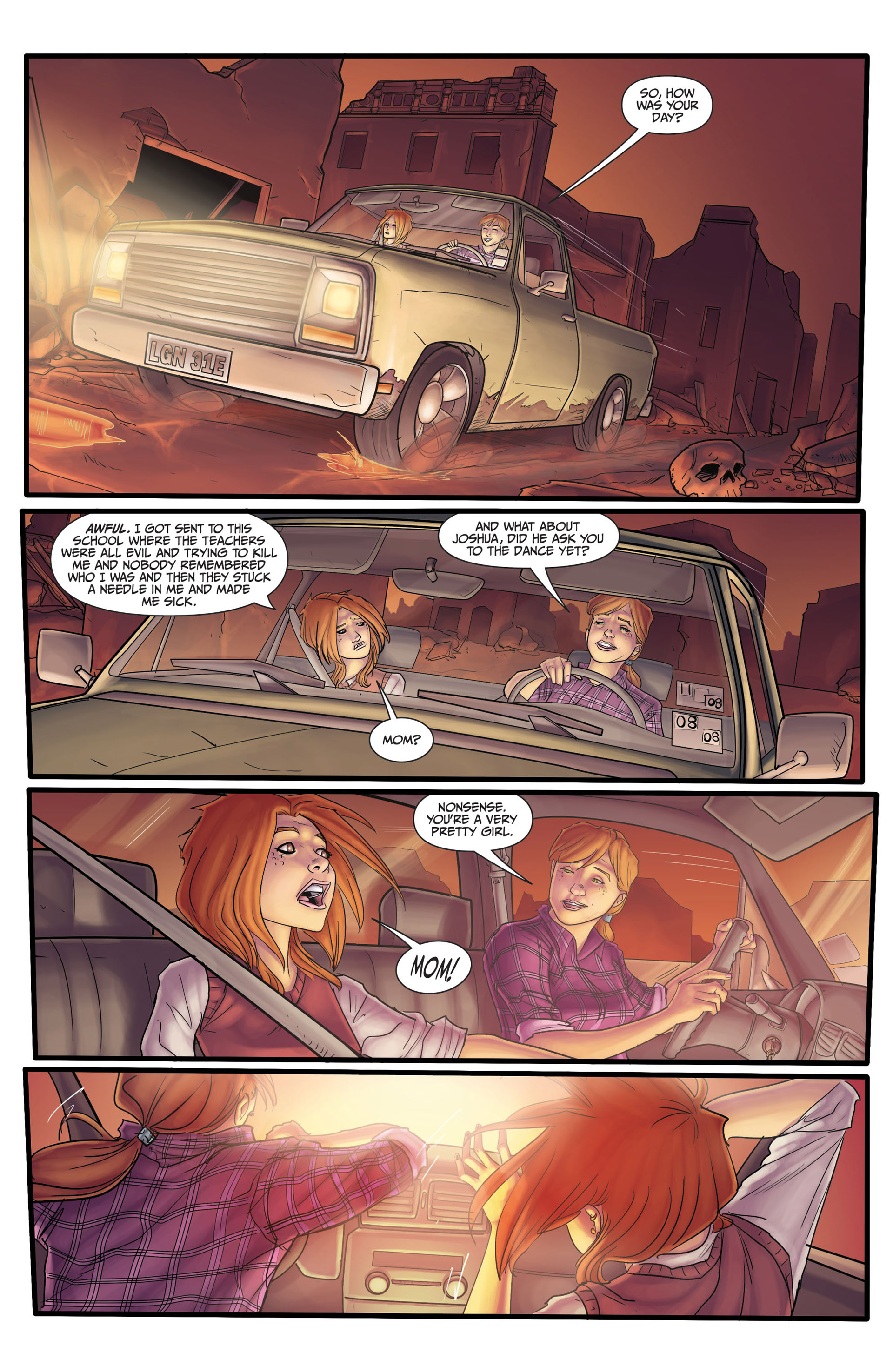 Read online Morning Glories comic -  Issue #10 - 9