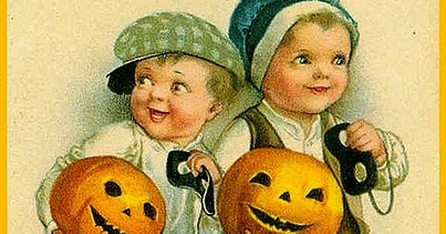 A Nostalgic Halloween: A Jolly Halloween Postcard