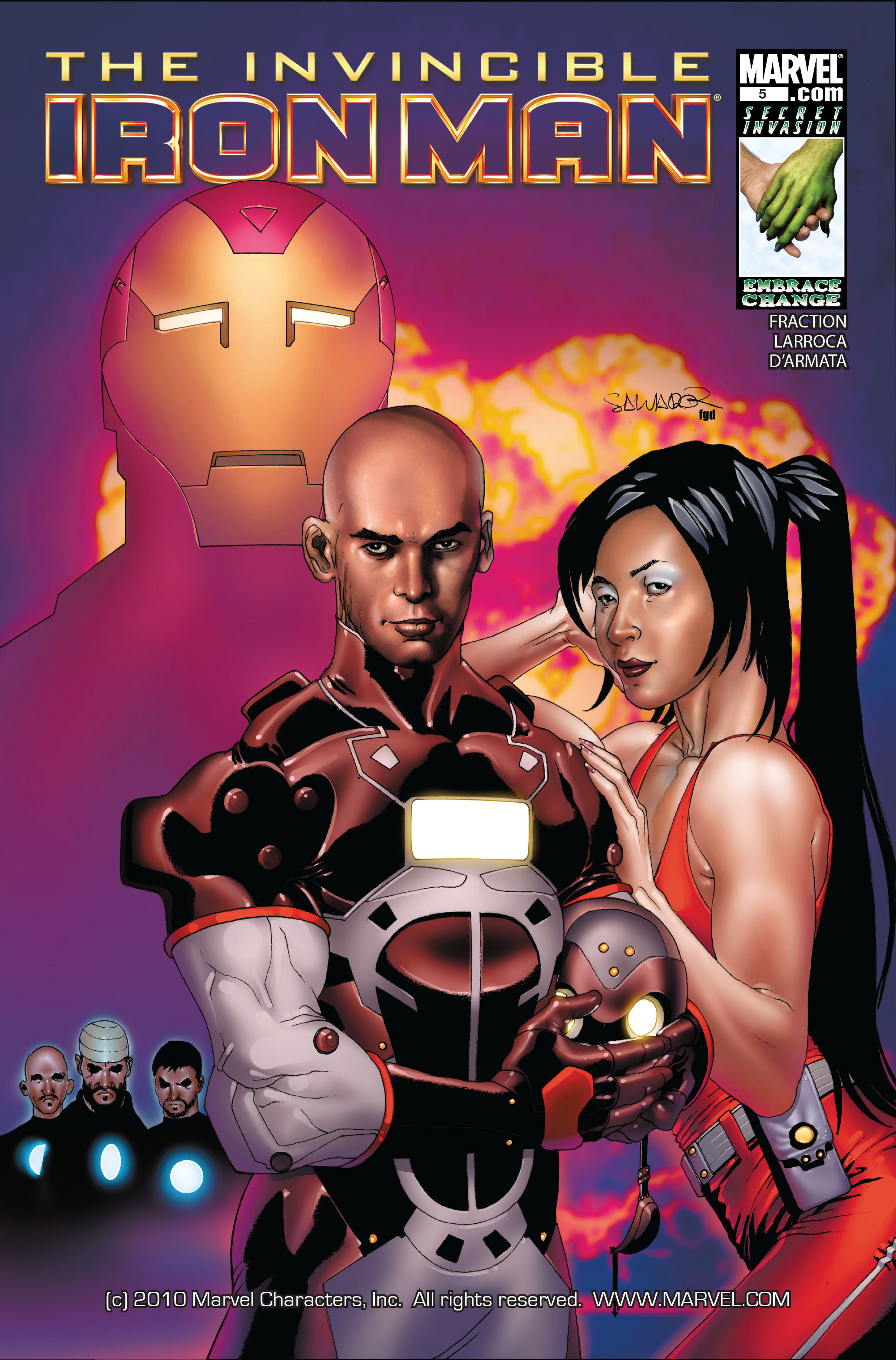 Read online Invincible Iron Man (2008) comic -  Issue #5 - 1