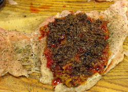 pressure chicken cooker stuffed breasts taste hawaii peppers topped roasted olive layer added