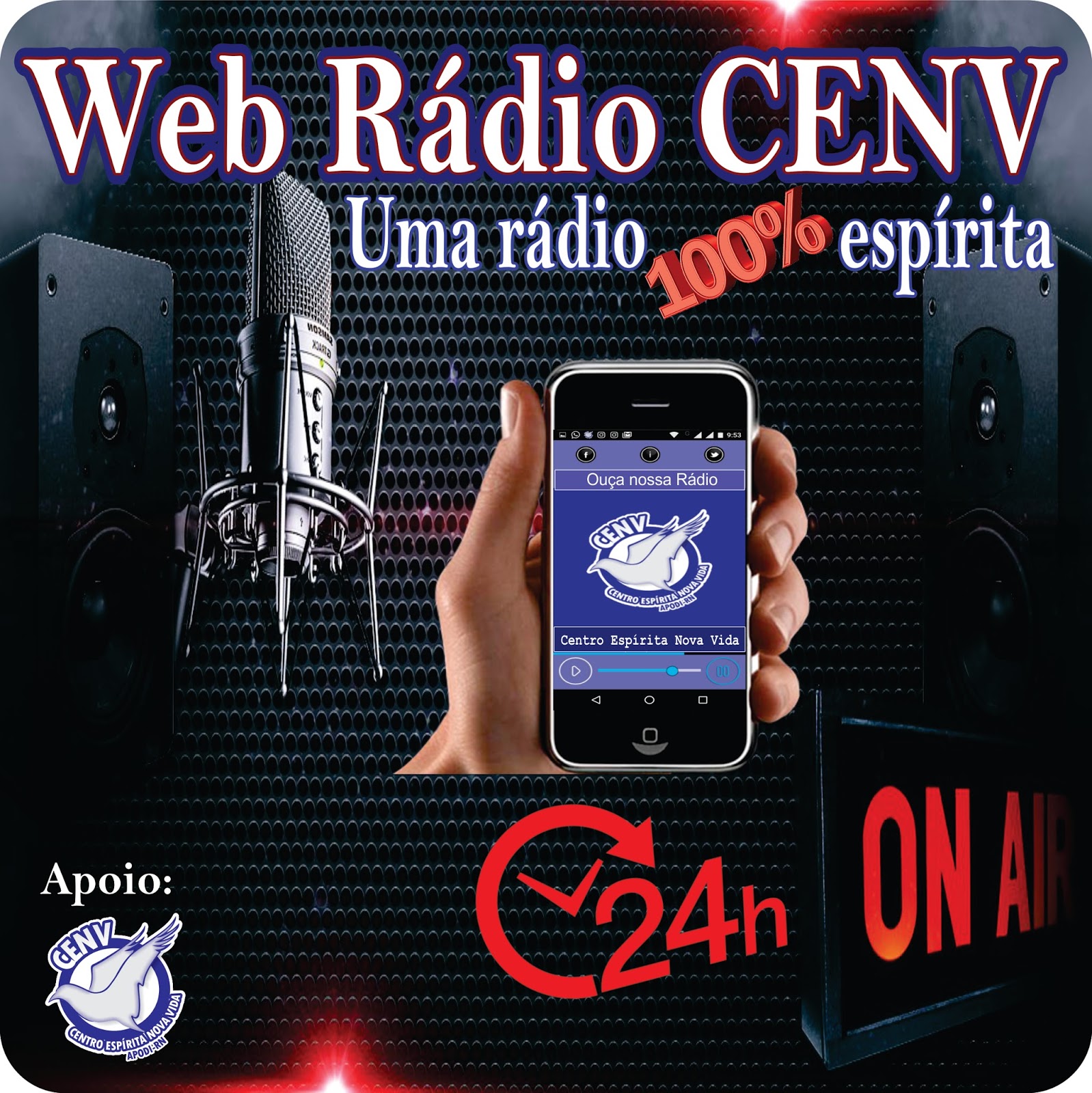 Centro Espírita Nova Vida Web Rádio Centro Espírita Nova Vida