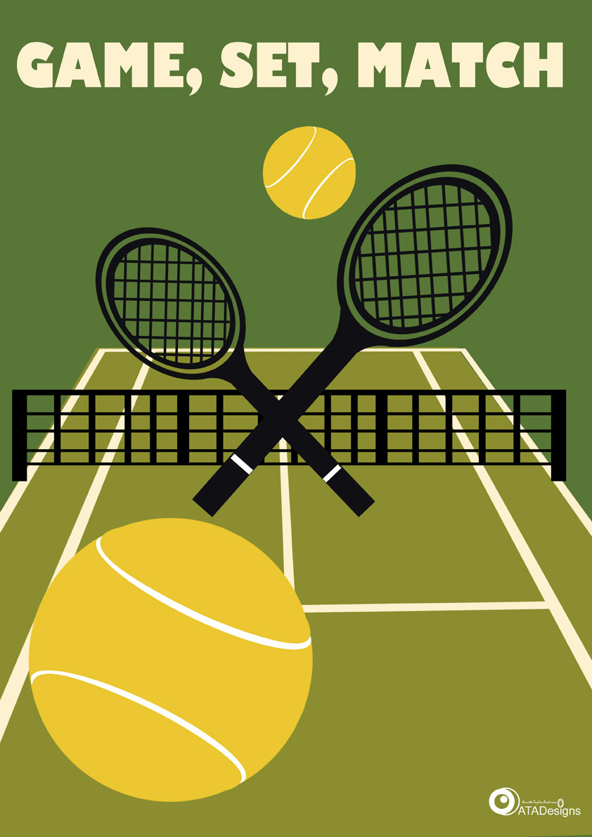 Игра теннис сет. Теннис Постер. Теннис арт Постер. Game Set Match. Теннисный матч иллюстрация.