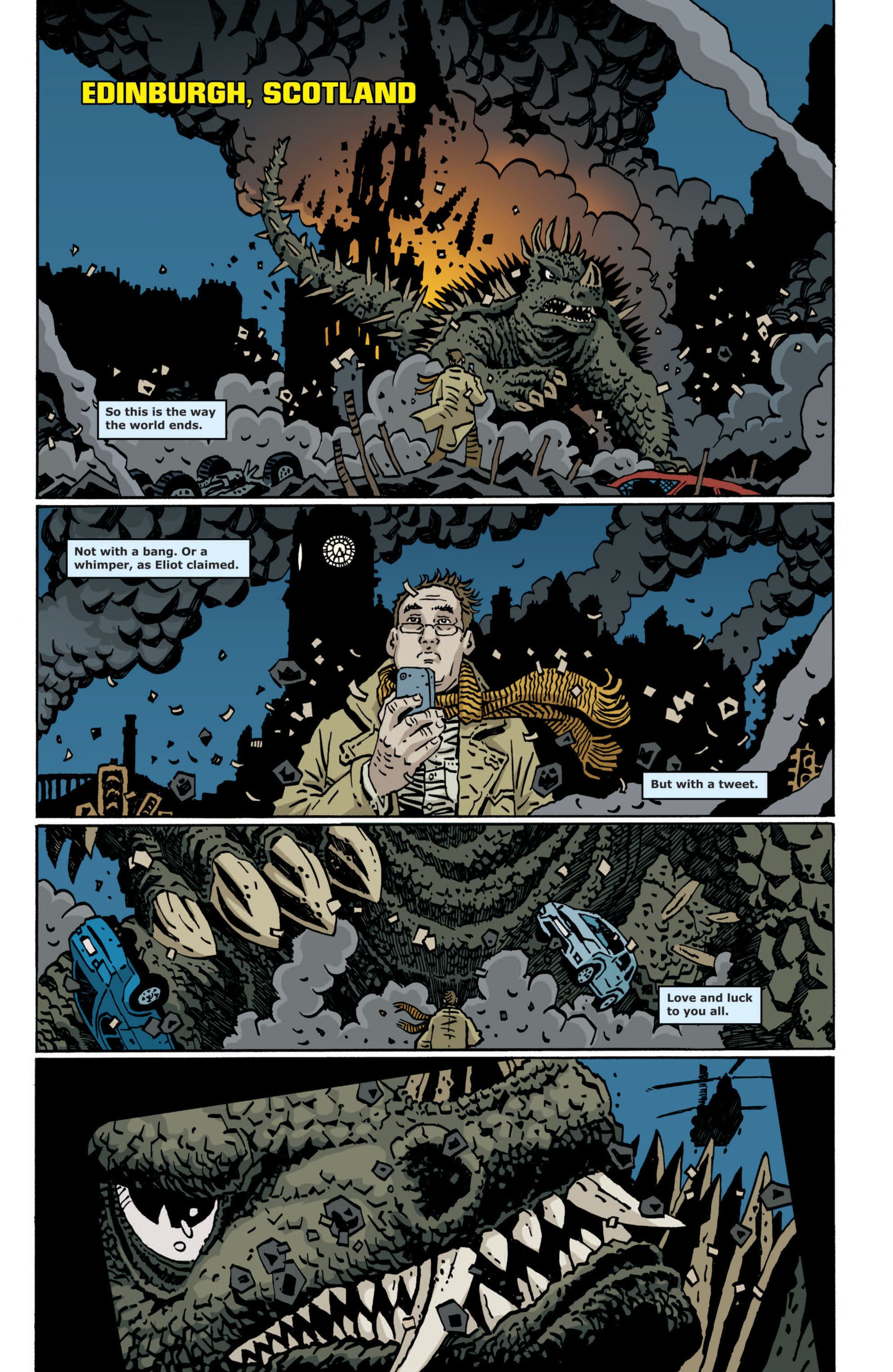 Read online Godzilla (2012) comic -  Issue #2 - 6