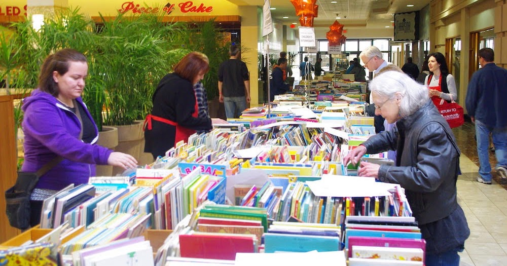 Used media sale Bookstock at Laurel Park Place (Livonia, MI), April 23