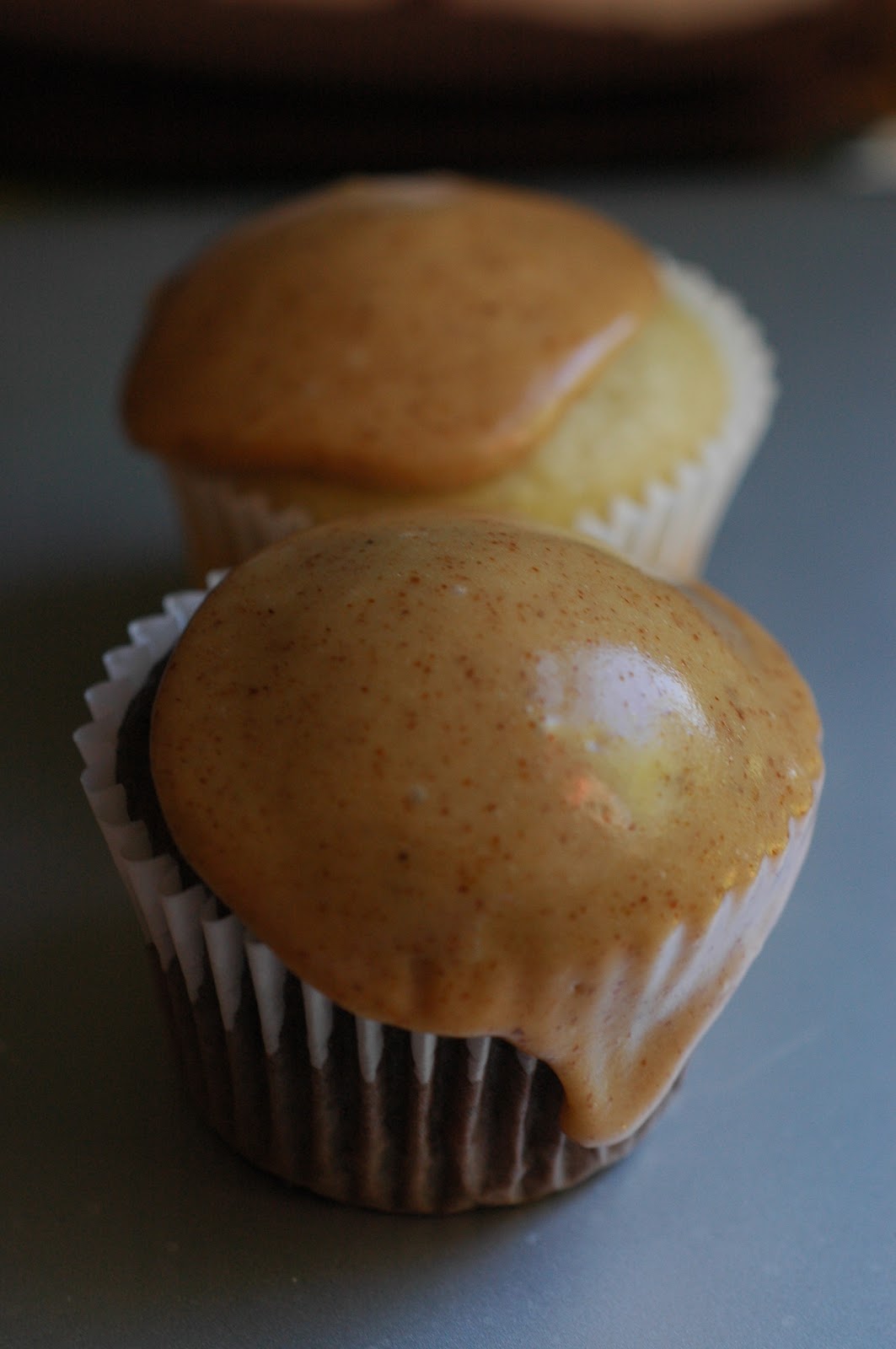 The Everyday Vegetarian Almond butter frosting