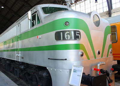 Tren diésel. Museo del Ferrocarril de Madrid