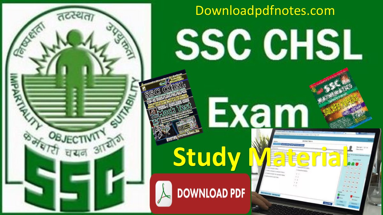 Ssc Chsl English Study Material Pdf
