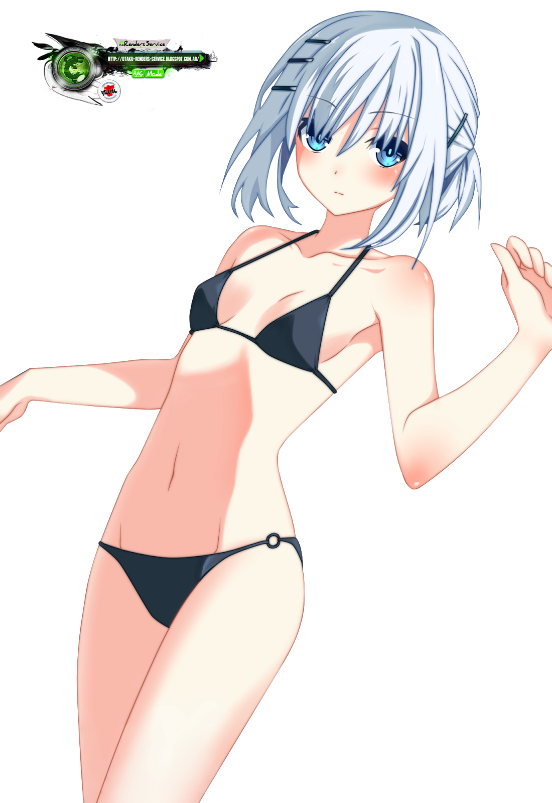 Date A Livetobiichi Origami Hyper Cute Bikini Render Ors Anime Renders 
