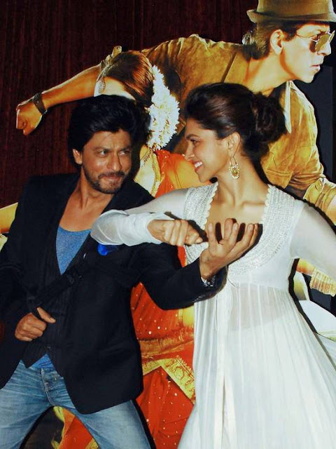 Shahrukh, Rohit & Deepika Padukone﻿ @ Chennai Express Trailer Launch-4