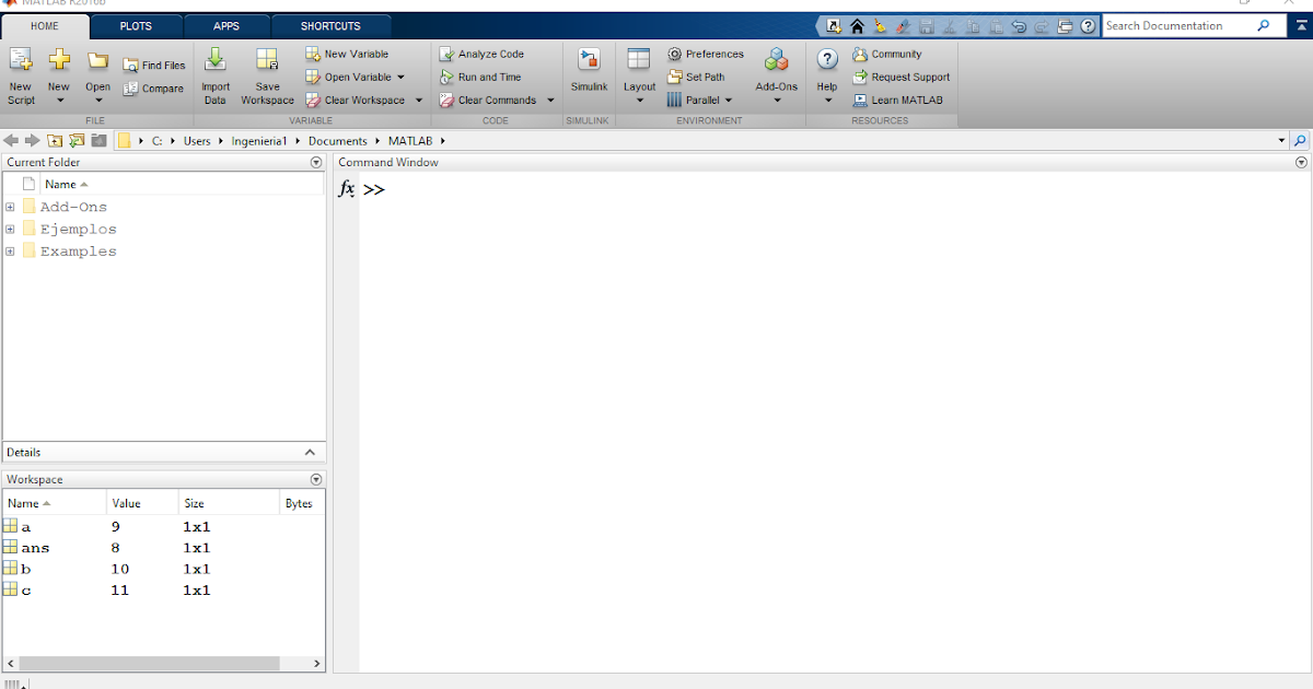 Usuarios MATLAB en español: La Interface de MATLAB (Parte 1)