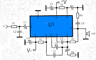 50W amplifier circuitschematic