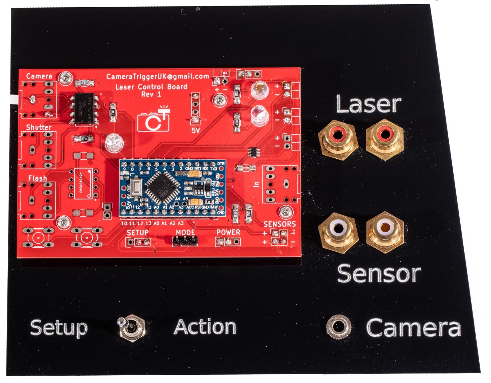 The laser trigger module overview