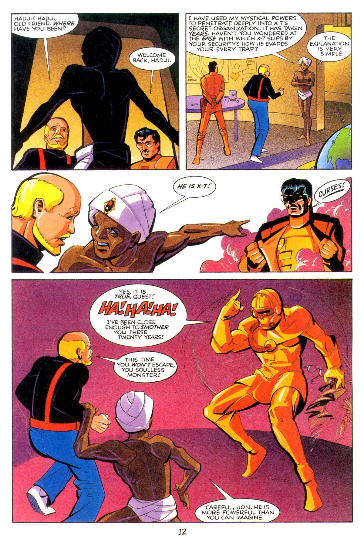 Read online Jonny Quest comic -  Issue #8 - 15