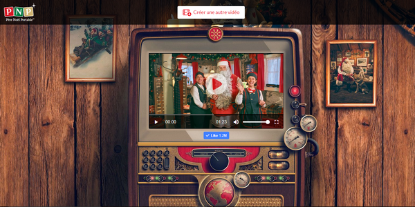 Le Regard De Papa Et Maman Viiite J Ai Un Message Du Pere Noel Pnp Portable