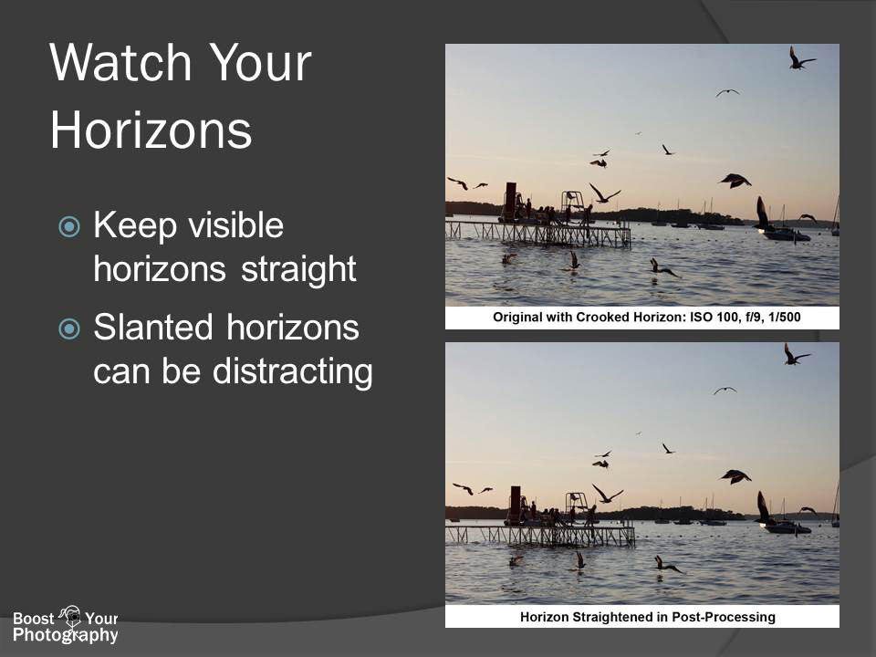 Composition: Watch Your Horizons | Boost Your Photography