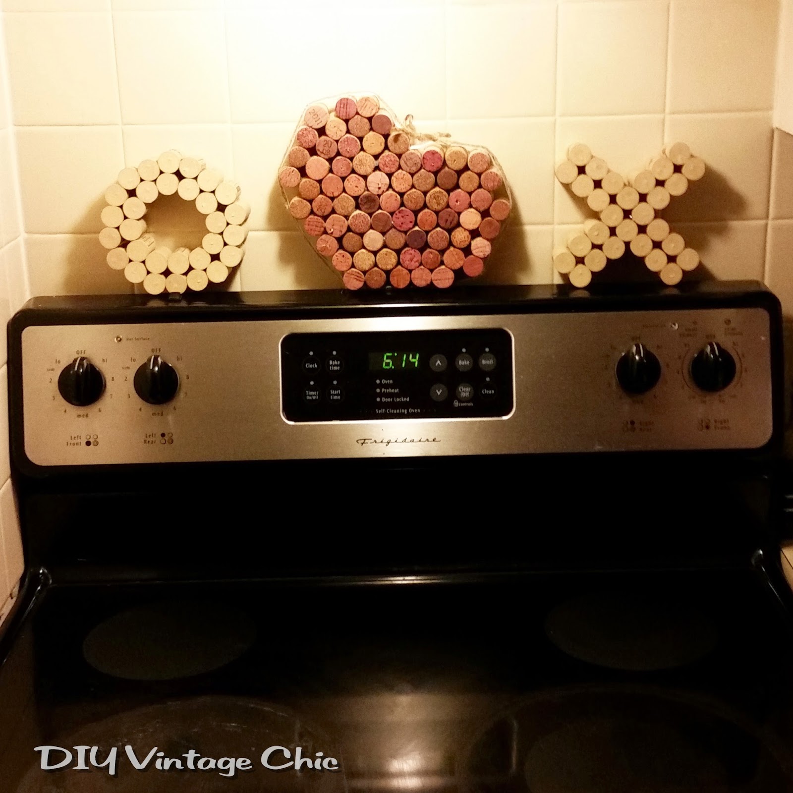 DIY Valentine's Day Wine Cork Hot Plates Take Two