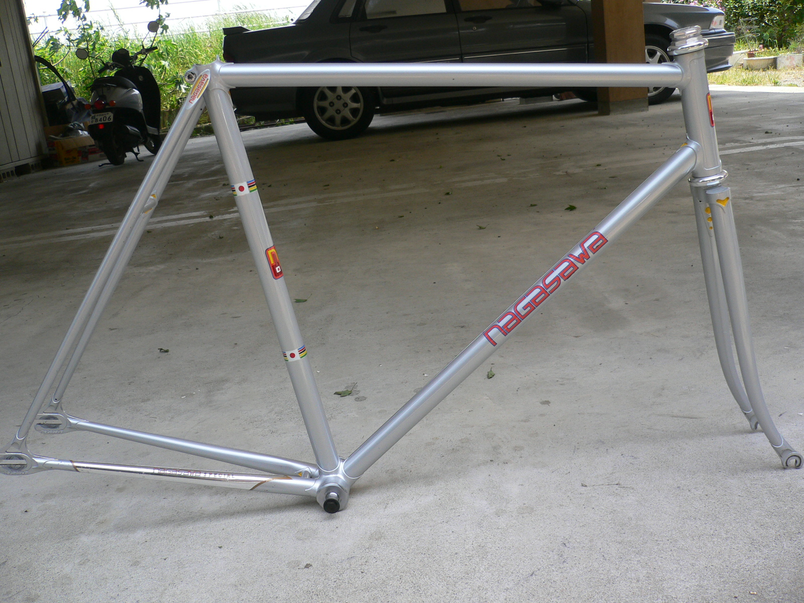 njs keirin track bike &frame for sell NAGASAWA NJS keirin frame set