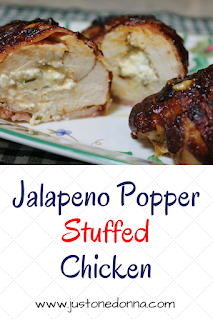 Jalapeno Popper Stuffed Chicken
