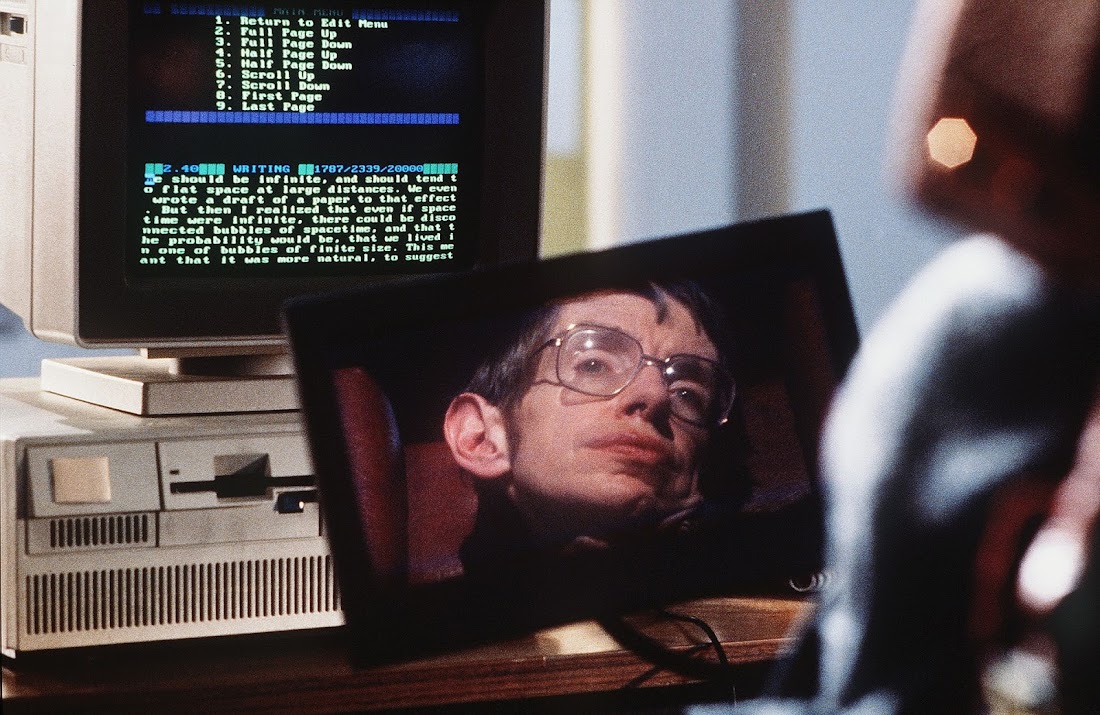 Một cảnh trong phim tài liệu Lược sử thời gian (1992) của Errol Morris. Hình ảnh: Triton/Kobal/Rex/Shutterstock. Một cảnh trong phim tài liệu Lược sử thời gian (1992) của Errol Morris. Hình ảnh: Triton/Kobal/Rex/Shutterstock.