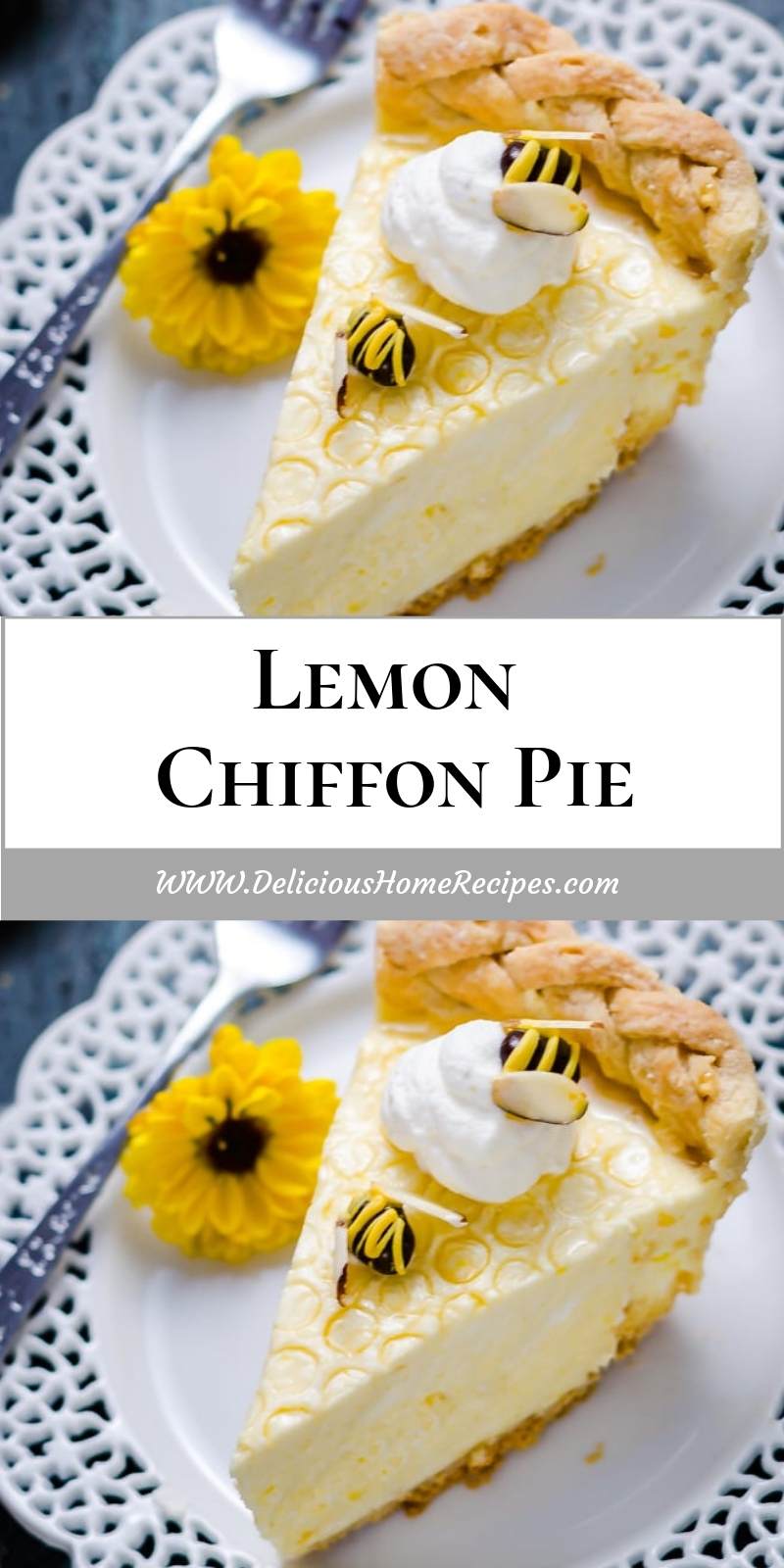 Lemon Chiffon Pie Lemon Chiffon Pie