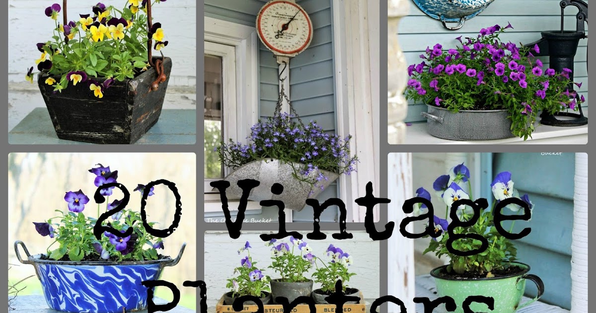 Vintage Container Plantings