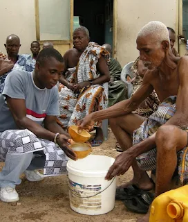 Drinking Palm Wine